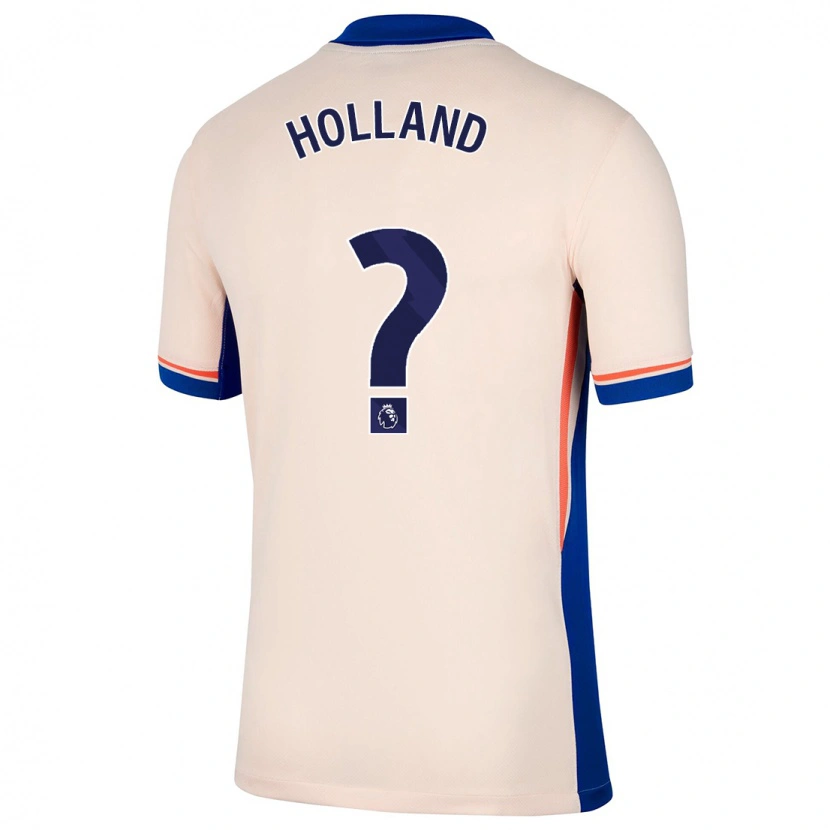 Danxen Mænd Charlie Holland #0 Lys Beige Udebane Spillertrøjer 2024/25 Trøje T-Shirt
