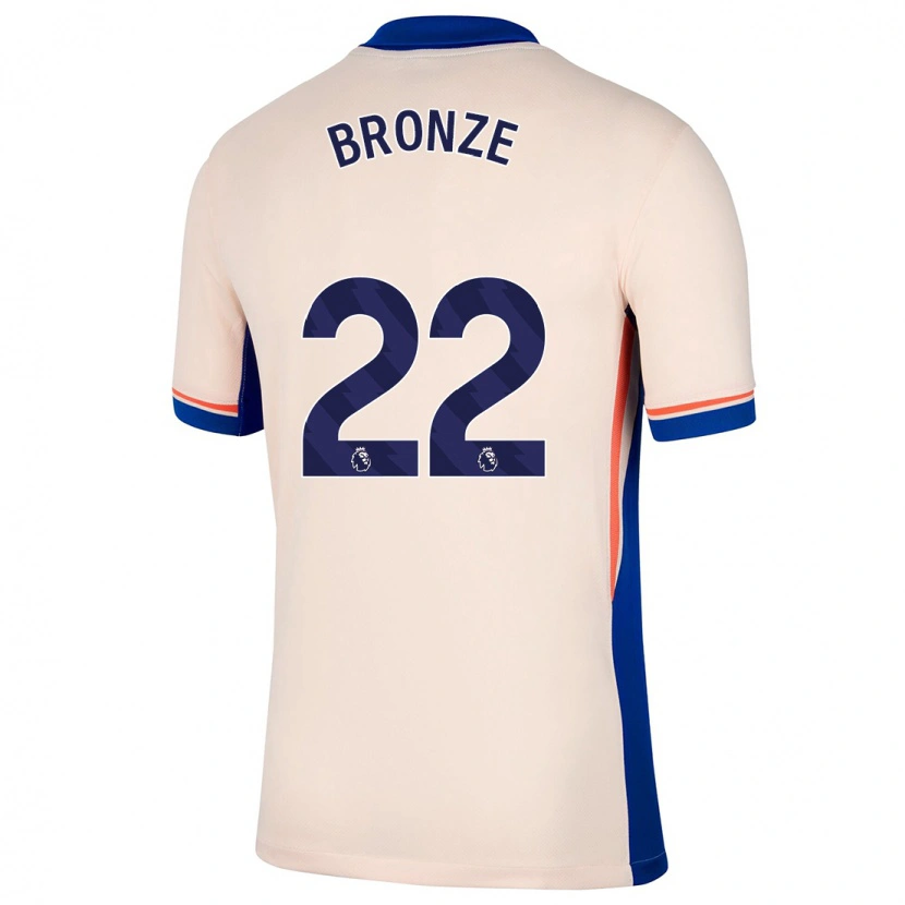 Danxen Mænd Lucy Bronze #22 Lys Beige Udebane Spillertrøjer 2024/25 Trøje T-Shirt