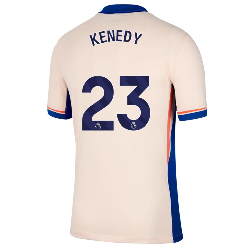Danxen Mænd Robert Kenedy #23 Lys Beige Udebane Spillertrøjer 2024/25 Trøje T-Shirt
