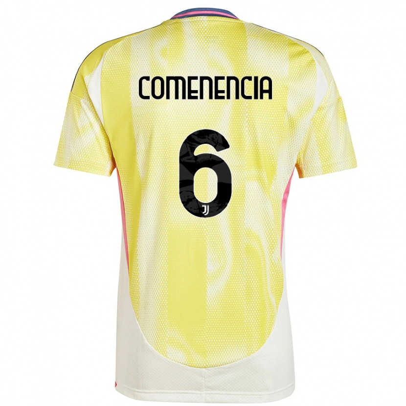Danxen Mænd Livano Comenencia #6 Solgul Udebane Spillertrøjer 2024/25 Trøje T-Shirt