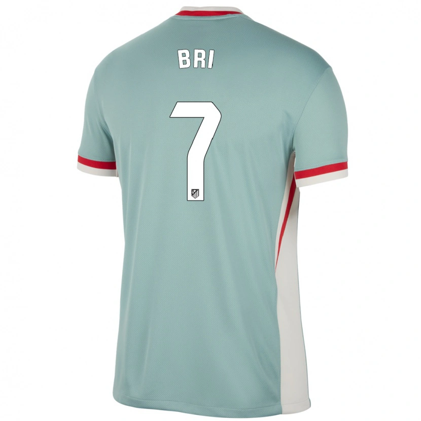 Danxen Mænd Diego Bri #7 Lys Beige Blå Udebane Spillertrøjer 2024/25 Trøje T-Shirt