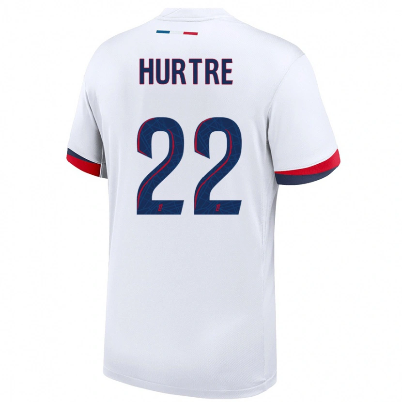 Danxen Mænd Oceane Hurtre #22 Hvid Blå Rød Udebane Spillertrøjer 2024/25 Trøje T-Shirt