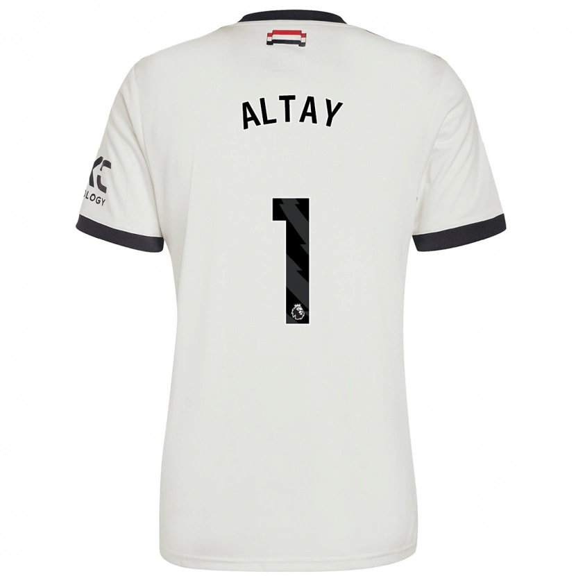 Danxen Mænd Altay Bayındır #1 Råhvid Tredje Sæt Spillertrøjer 2024/25 Trøje T-Shirt