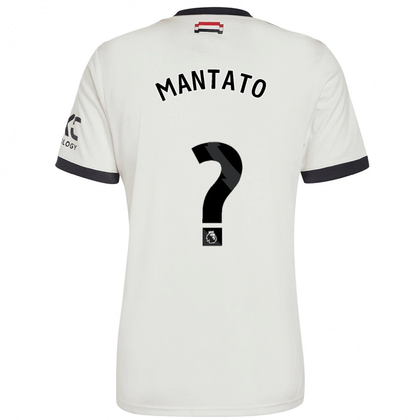 Danxen Mænd Bendito Mantato #0 Råhvid Tredje Sæt Spillertrøjer 2024/25 Trøje T-Shirt