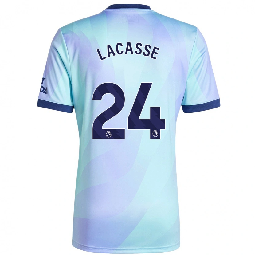 Danxen Mænd Cloé Lacasse #24 Aqua Tredje Sæt Spillertrøjer 2024/25 Trøje T-Shirt