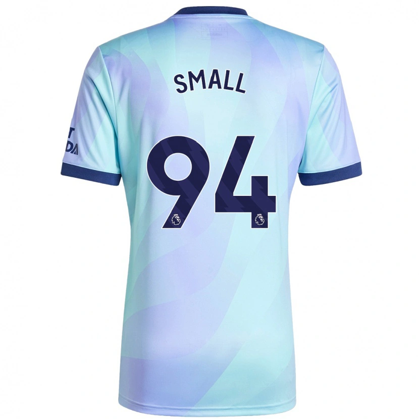 Danxen Mænd Coby Small #94 Aqua Tredje Sæt Spillertrøjer 2024/25 Trøje T-Shirt
