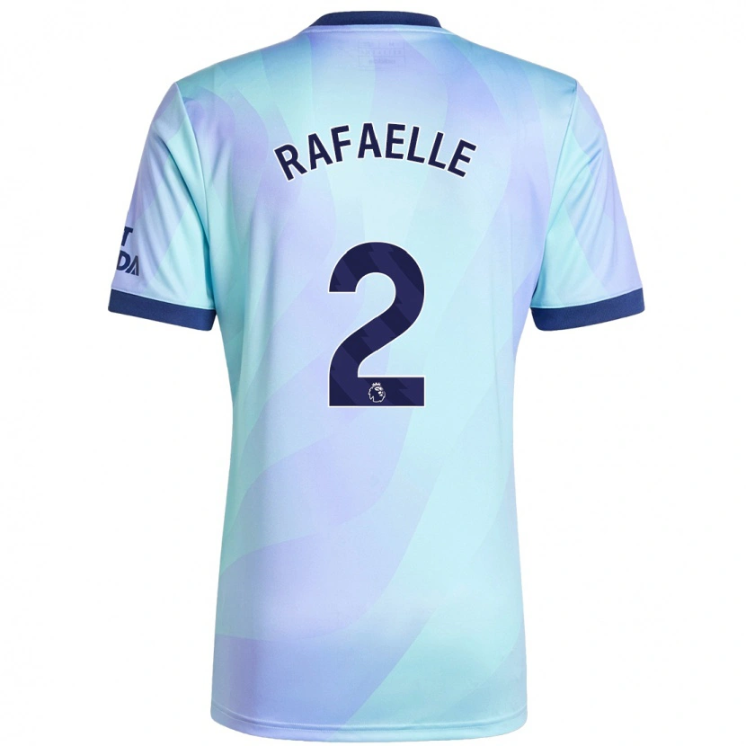 Danxen Mænd Rafaelle Souza #2 Aqua Tredje Sæt Spillertrøjer 2024/25 Trøje T-Shirt