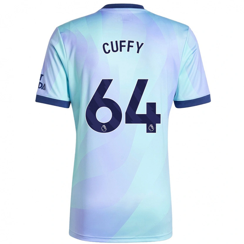 Danxen Mænd Brooke Norton Cuffy #64 Aqua Tredje Sæt Spillertrøjer 2024/25 Trøje T-Shirt