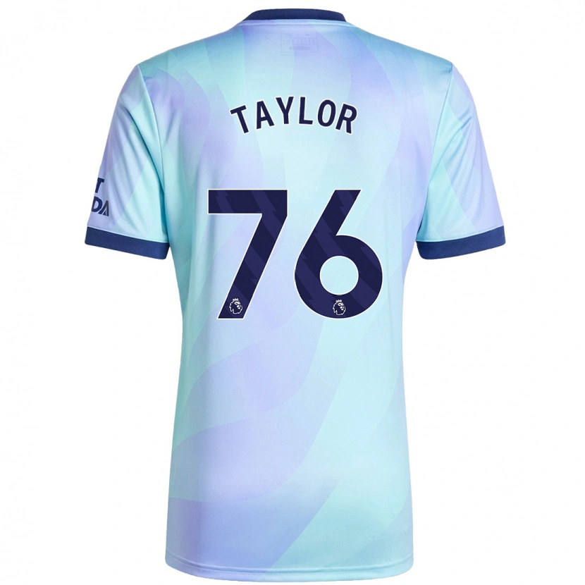 Danxen Mænd Kido Taylor Hart #76 Aqua Tredje Sæt Spillertrøjer 2024/25 Trøje T-Shirt