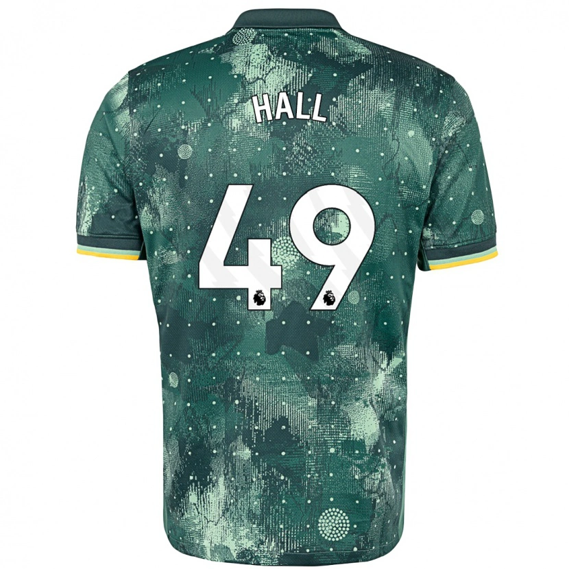 Danxen Mænd Tyrese Hall #49 Mintgrøn Tredje Sæt Spillertrøjer 2024/25 Trøje T-Shirt