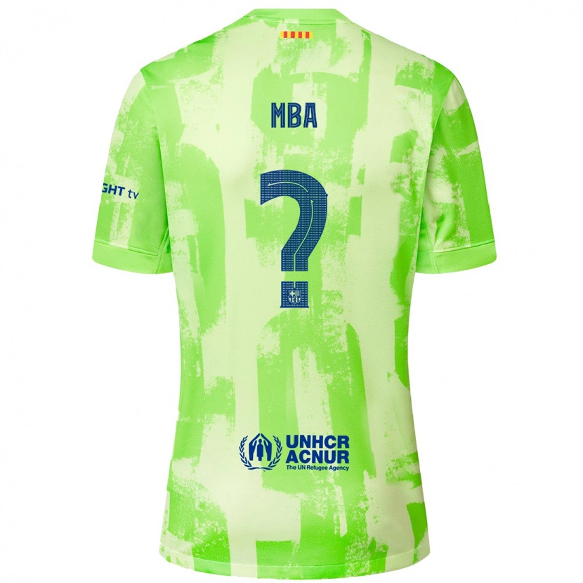 Danxen Mænd Ruslan Mba #0 Lime Tredje Sæt Spillertrøjer 2024/25 Trøje T-Shirt
