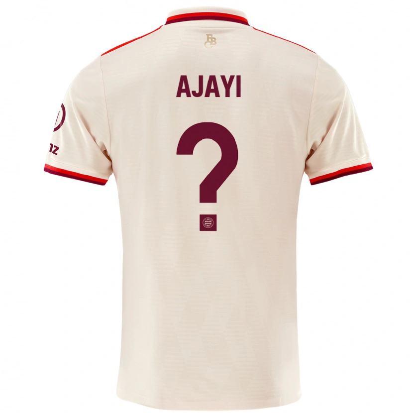 Danxen Mænd Richard Ajayi #0 Linned Tredje Sæt Spillertrøjer 2024/25 Trøje T-Shirt