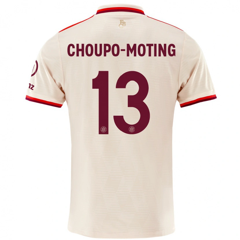 Danxen Mænd Eric Maxim Choupo-Moting #13 Linned Tredje Sæt Spillertrøjer 2024/25 Trøje T-Shirt