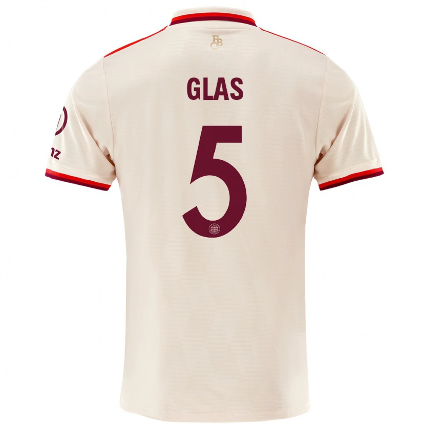 Danxen Mænd Hanna Glas #5 Linned Tredje Sæt Spillertrøjer 2024/25 Trøje T-Shirt