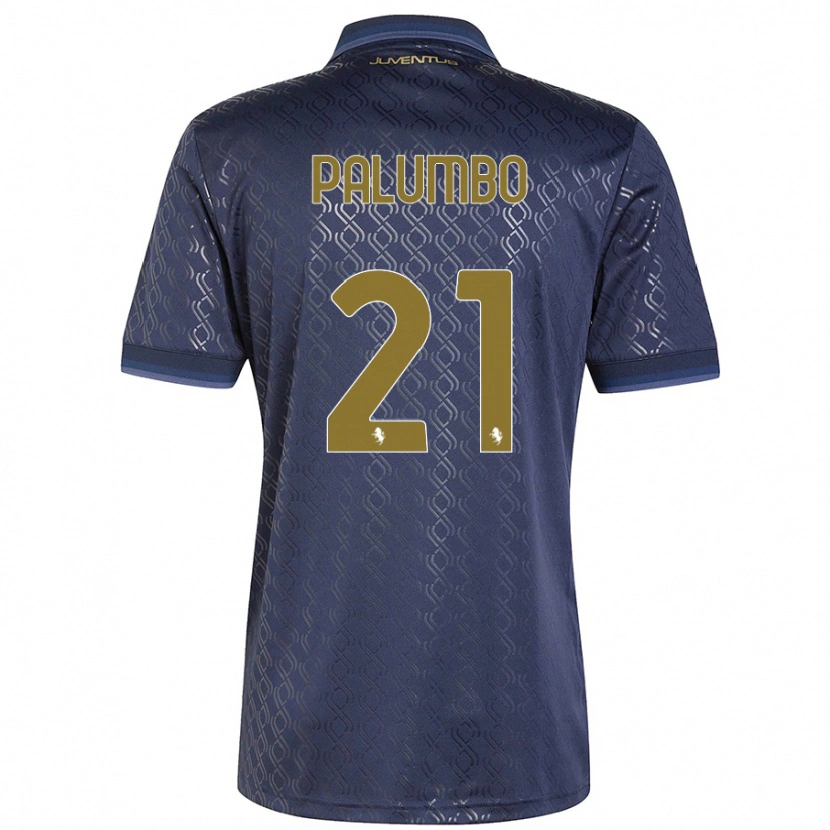 Danxen Mænd Martin Palumbo #21 Marineblå Tredje Sæt Spillertrøjer 2024/25 Trøje T-Shirt