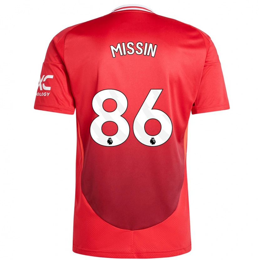 Danxen Kvinder Ashton Missin #86 Lyse Rødt Hjemmebane Spillertrøjer 2024/25 Trøje T-Shirt