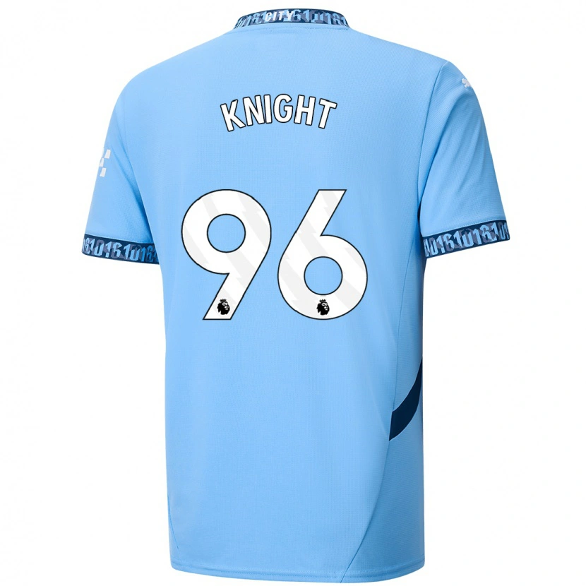 Danxen Kvinder Ben Knight #96 Marineblå Hjemmebane Spillertrøjer 2024/25 Trøje T-Shirt