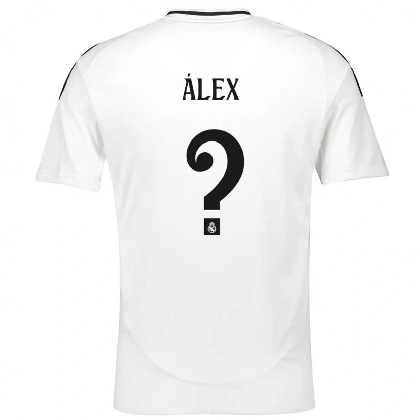 Danxen Kvinder Álex Pérez #0 Hvid Hjemmebane Spillertrøjer 2024/25 Trøje T-Shirt
