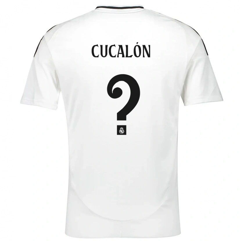 Danxen Kvinder Marc Cucalón #0 Hvid Hjemmebane Spillertrøjer 2024/25 Trøje T-Shirt
