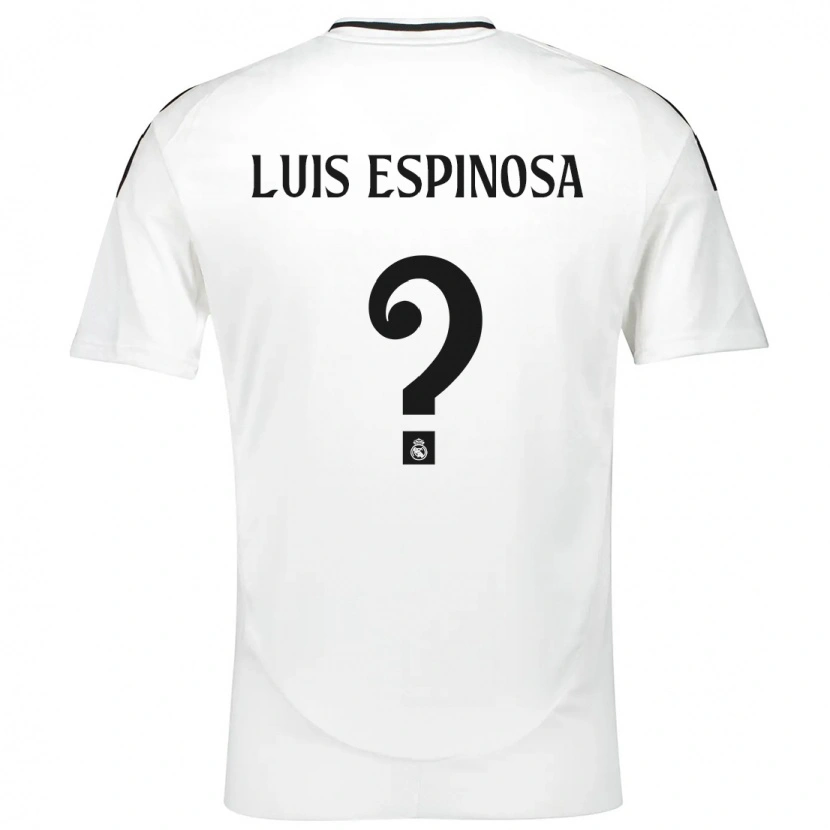 Danxen Kvinder José Luis Espinosa #0 Hvid Hjemmebane Spillertrøjer 2024/25 Trøje T-Shirt