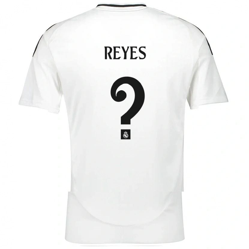 Danxen Kvinder José Reyes #0 Hvid Hjemmebane Spillertrøjer 2024/25 Trøje T-Shirt