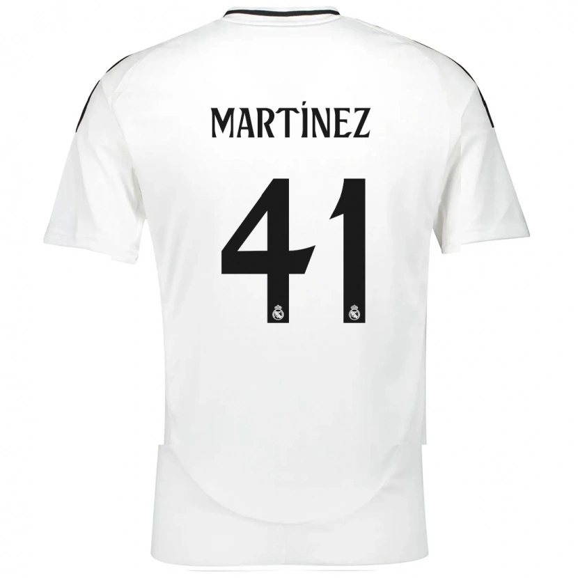Danxen Kvinder Joan Martínez #41 Hvid Hjemmebane Spillertrøjer 2024/25 Trøje T-Shirt