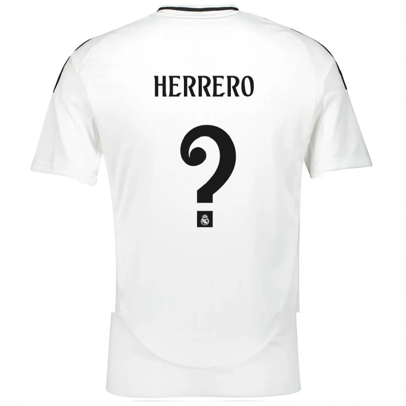 Danxen Kvinder Enrique Herrero #0 Hvid Hjemmebane Spillertrøjer 2024/25 Trøje T-Shirt