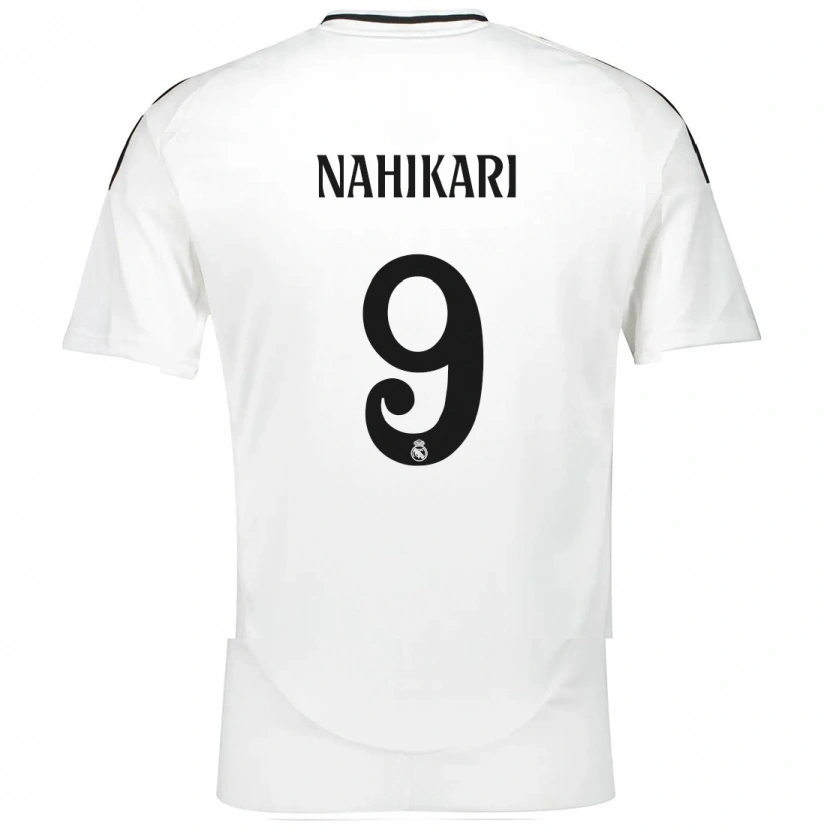 Danxen Kvinder Nahikari Garcia #9 Hvid Hjemmebane Spillertrøjer 2024/25 Trøje T-Shirt