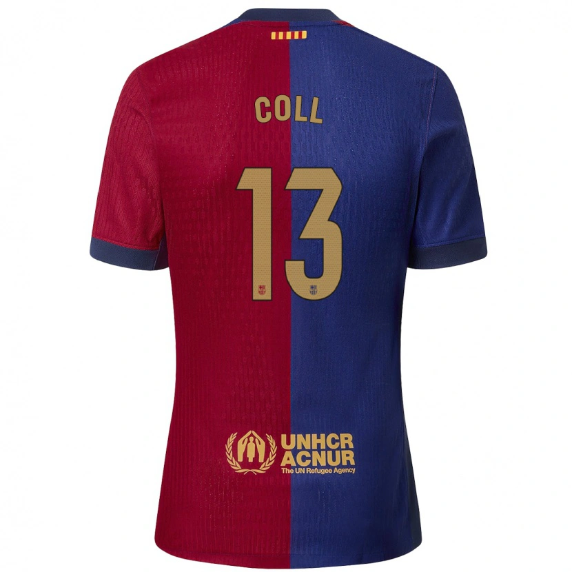 Danxen Kvinder Cata Coll #13 Blå Rød Hjemmebane Spillertrøjer 2024/25 Trøje T-Shirt