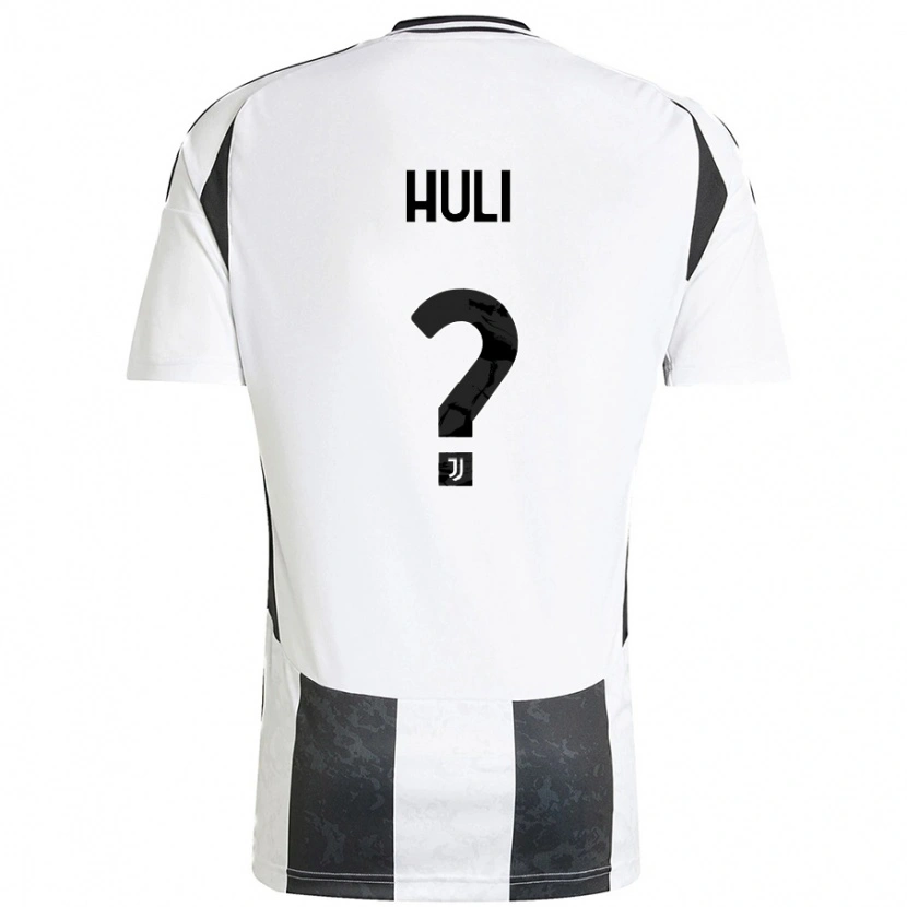 Danxen Kvinder Raffaele Huli #0 Hvid Sort Hjemmebane Spillertrøjer 2024/25 Trøje T-Shirt