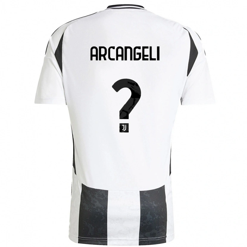 Danxen Kvinder Nicole Arcangeli #0 Hvid Sort Hjemmebane Spillertrøjer 2024/25 Trøje T-Shirt