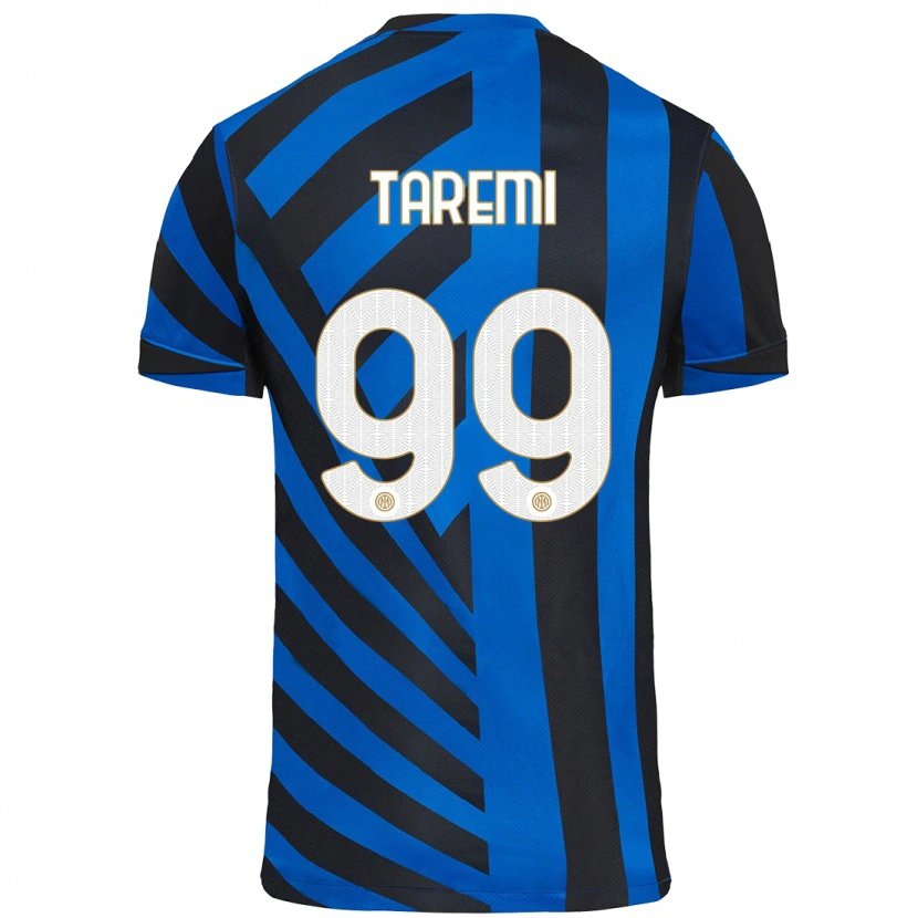 Danxen Kvinder Mehdi Taremi #99 Blå Sort Hjemmebane Spillertrøjer 2024/25 Trøje T-Shirt