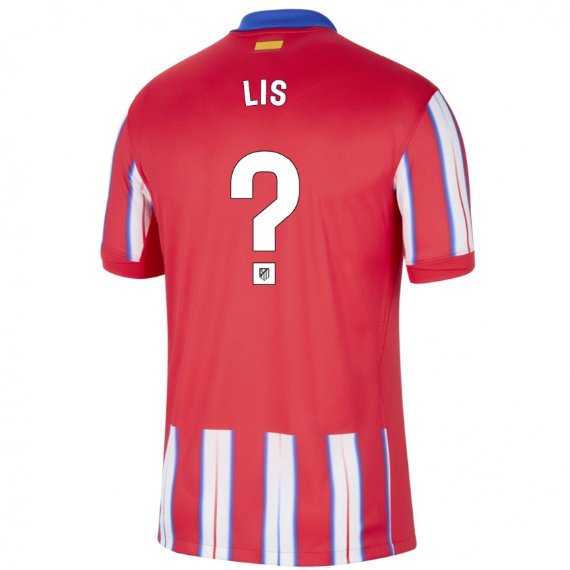 Danxen Kvinder Adrian Lis #0 Rød Hvid Blå Hjemmebane Spillertrøjer 2024/25 Trøje T-Shirt