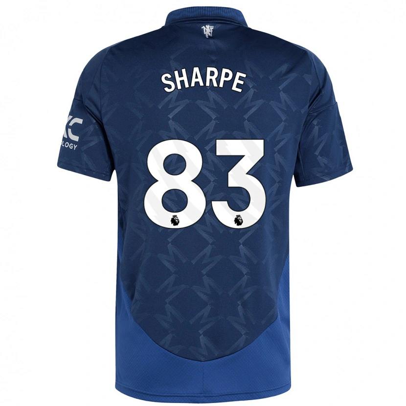 Danxen Kvinder Malachi Sharpe #83 Indigo Udebane Spillertrøjer 2024/25 Trøje T-Shirt