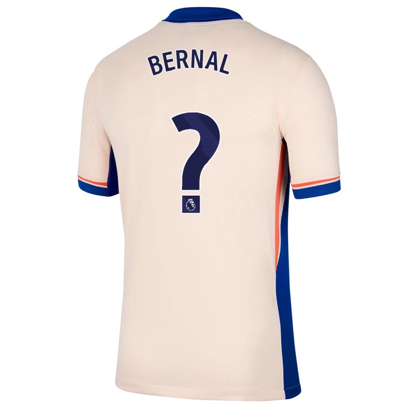 Danxen Kvinder Freddy Bernal #0 Lys Beige Udebane Spillertrøjer 2024/25 Trøje T-Shirt