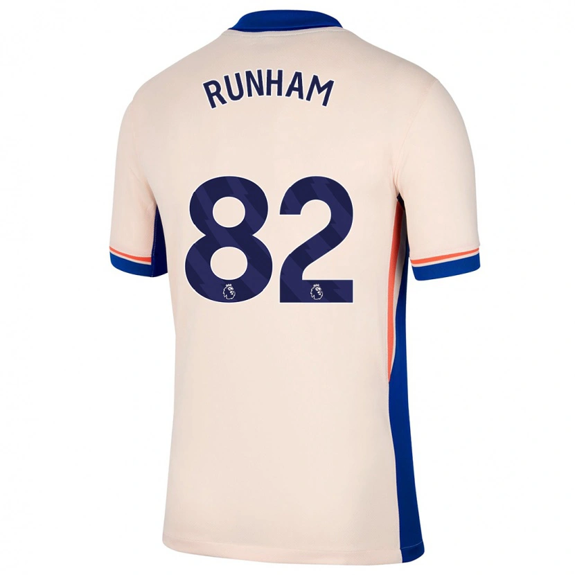Danxen Kvinder Frankie Runham #82 Lys Beige Udebane Spillertrøjer 2024/25 Trøje T-Shirt
