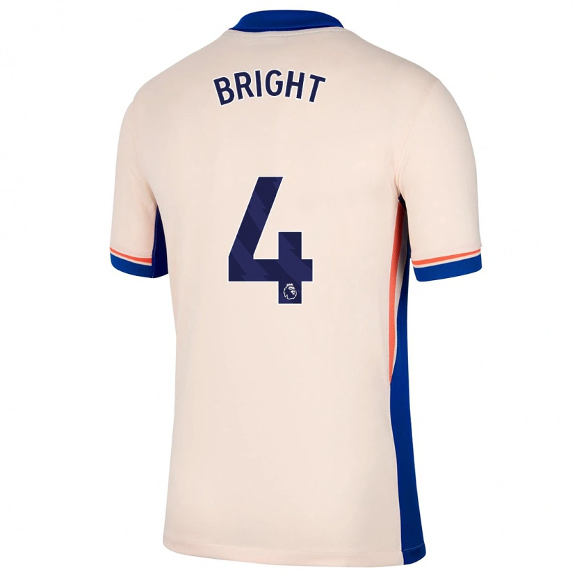 Danxen Kvinder Millie Bright #4 Lys Beige Udebane Spillertrøjer 2024/25 Trøje T-Shirt