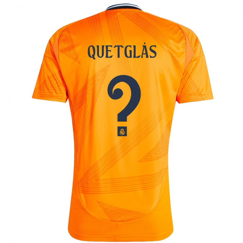 Danxen Kvinder Ferran Quetglás #0 Orange Udebane Spillertrøjer 2024/25 Trøje T-Shirt