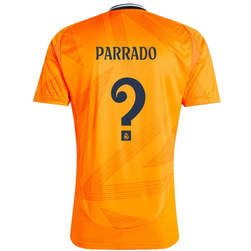 Danxen Kvinder Diego Parrado #0 Orange Udebane Spillertrøjer 2024/25 Trøje T-Shirt