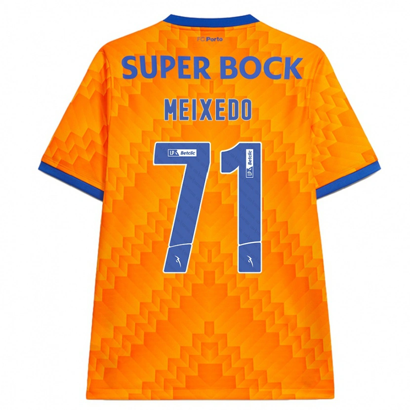 Danxen Kvinder Francisco Meixedo #71 Orange Udebane Spillertrøjer 2024/25 Trøje T-Shirt