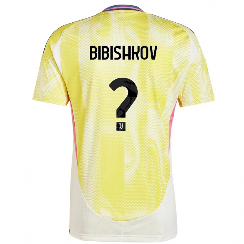 Danxen Kvinder Marsel Bibishkov #0 Solgul Udebane Spillertrøjer 2024/25 Trøje T-Shirt