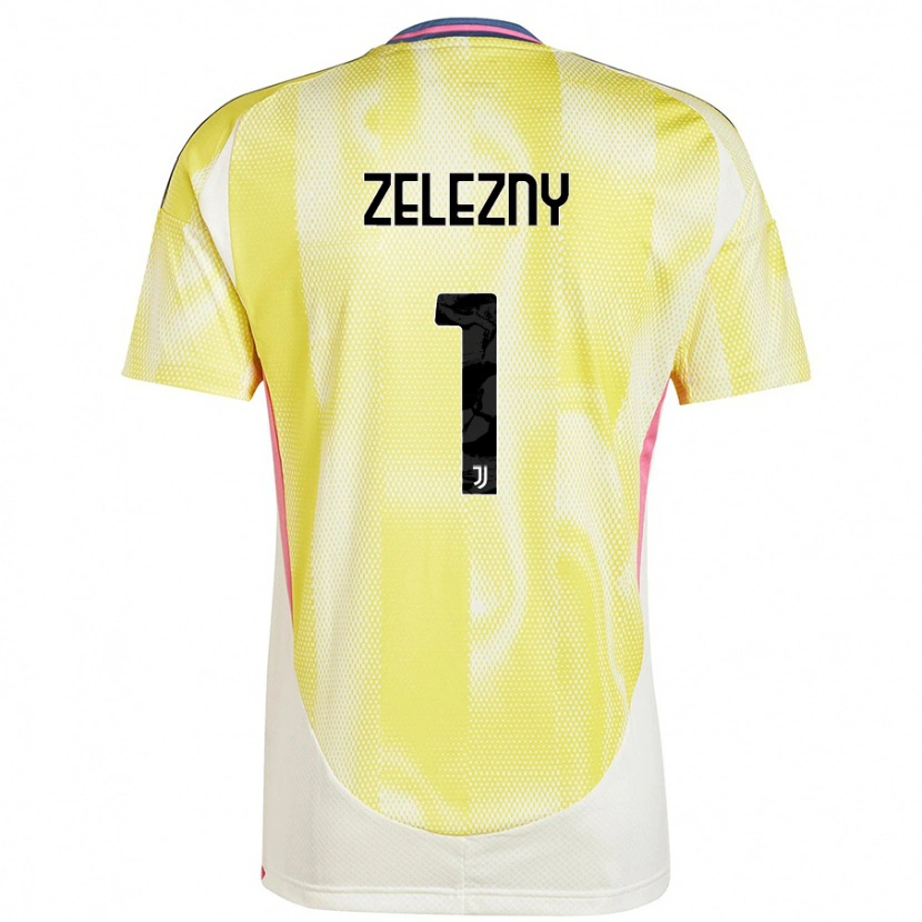 Danxen Kvinder Radoslaw Zelezny #1 Solgul Udebane Spillertrøjer 2024/25 Trøje T-Shirt