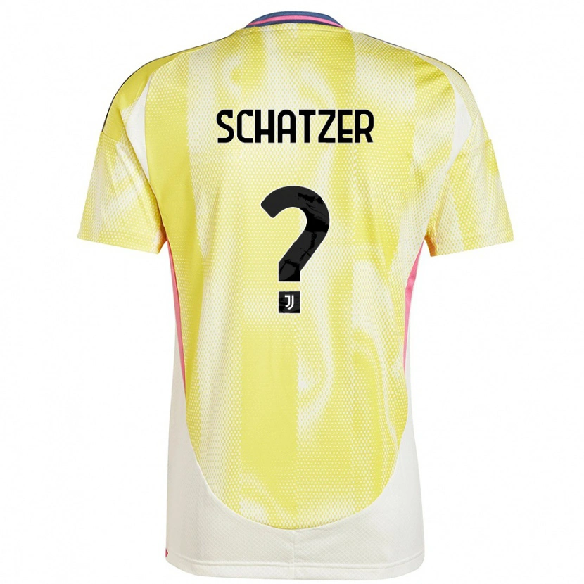 Danxen Kvinder Eva Schatzer #0 Solgul Udebane Spillertrøjer 2024/25 Trøje T-Shirt