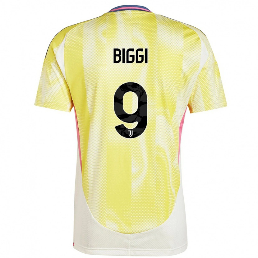 Danxen Kvinder Silvano Biggi #9 Solgul Udebane Spillertrøjer 2024/25 Trøje T-Shirt