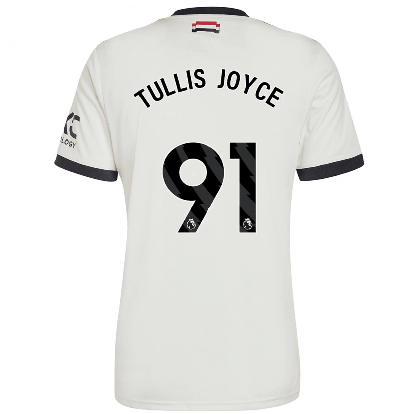 Danxen Kvinder Phallon Tullis-Joyce #91 Råhvid Tredje Sæt Spillertrøjer 2024/25 Trøje T-Shirt