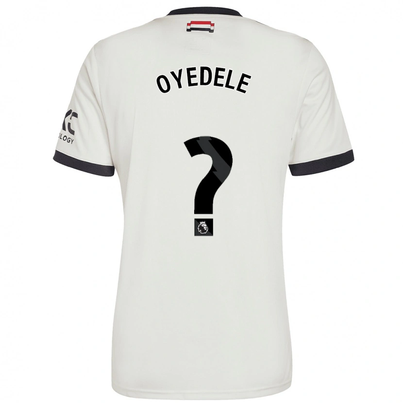 Danxen Kvinder Maxi Oyedele #0 Råhvid Tredje Sæt Spillertrøjer 2024/25 Trøje T-Shirt