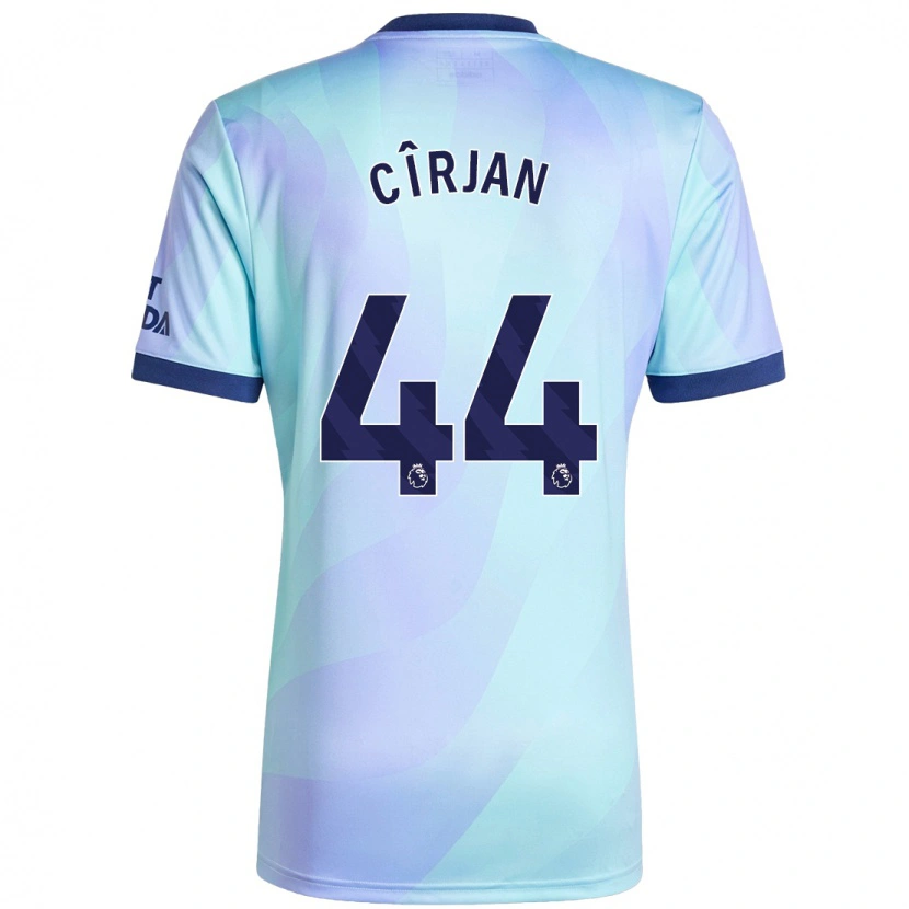 Danxen Kvinder Catalin Cîrjan #44 Aqua Tredje Sæt Spillertrøjer 2024/25 Trøje T-Shirt