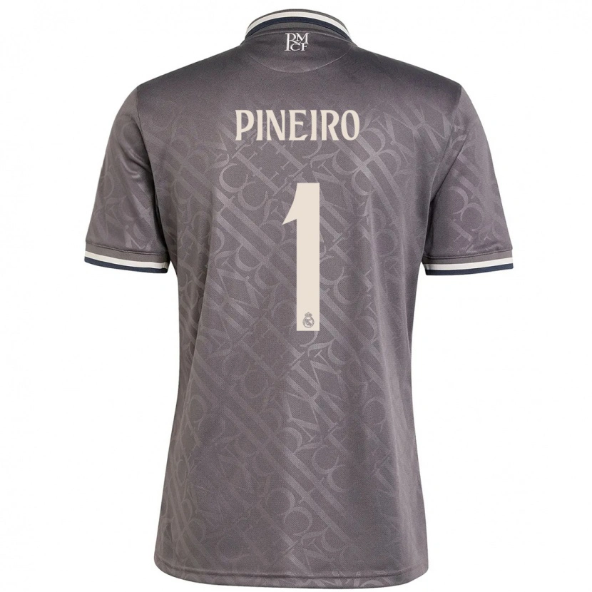 Danxen Kvinder Diego Piñeiro #1 Trækul Tredje Sæt Spillertrøjer 2024/25 Trøje T-Shirt