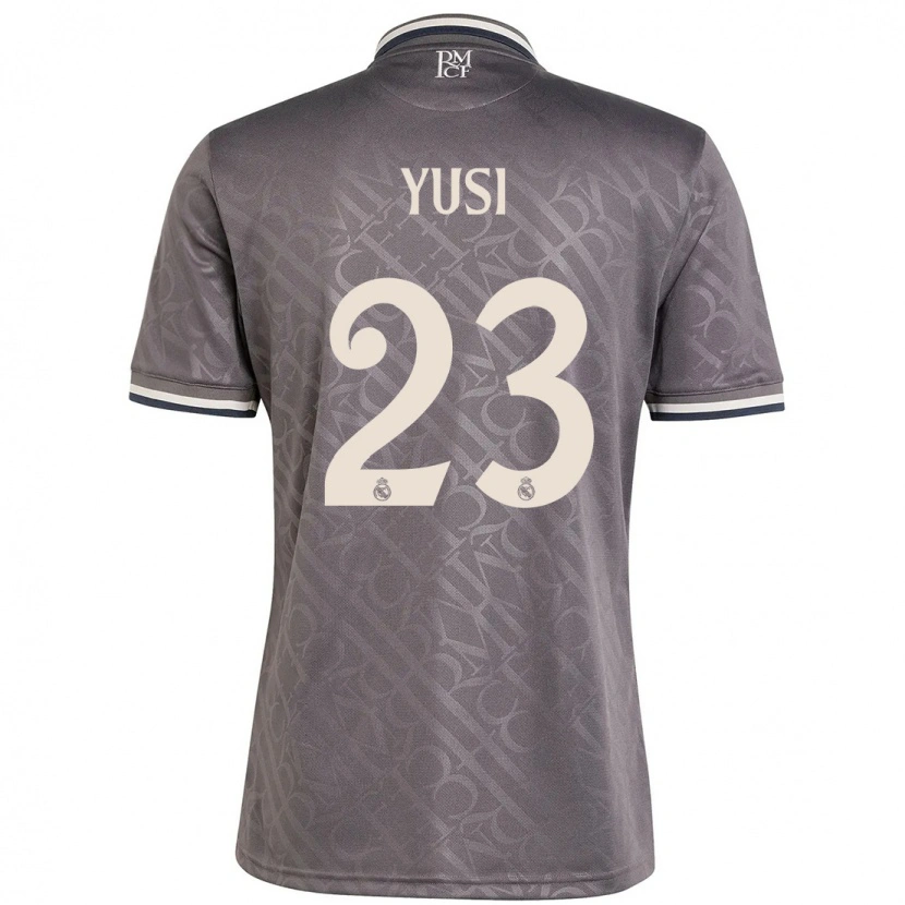 Danxen Kvinder Youssef Enríquez #23 Trækul Tredje Sæt Spillertrøjer 2024/25 Trøje T-Shirt