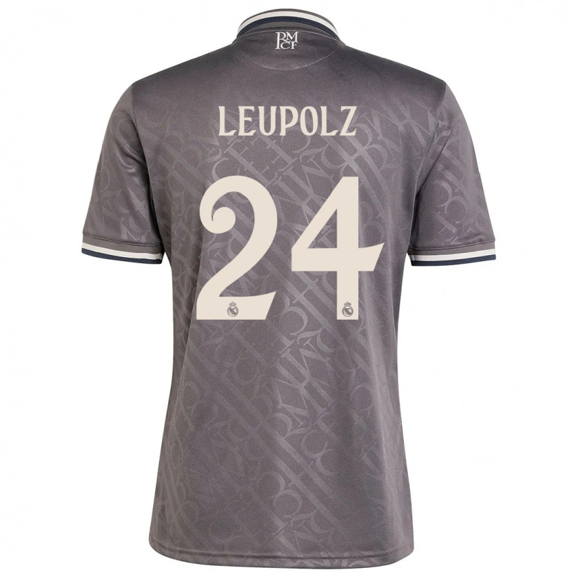 Danxen Kvinder Melanie Leupolz #24 Trækul Tredje Sæt Spillertrøjer 2024/25 Trøje T-Shirt